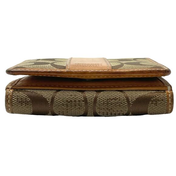 Coach (Vintage) Monogram Print Billford Wallet (Unisex) - Picture 2 of 12